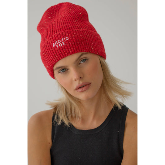 Firey Red Beanie