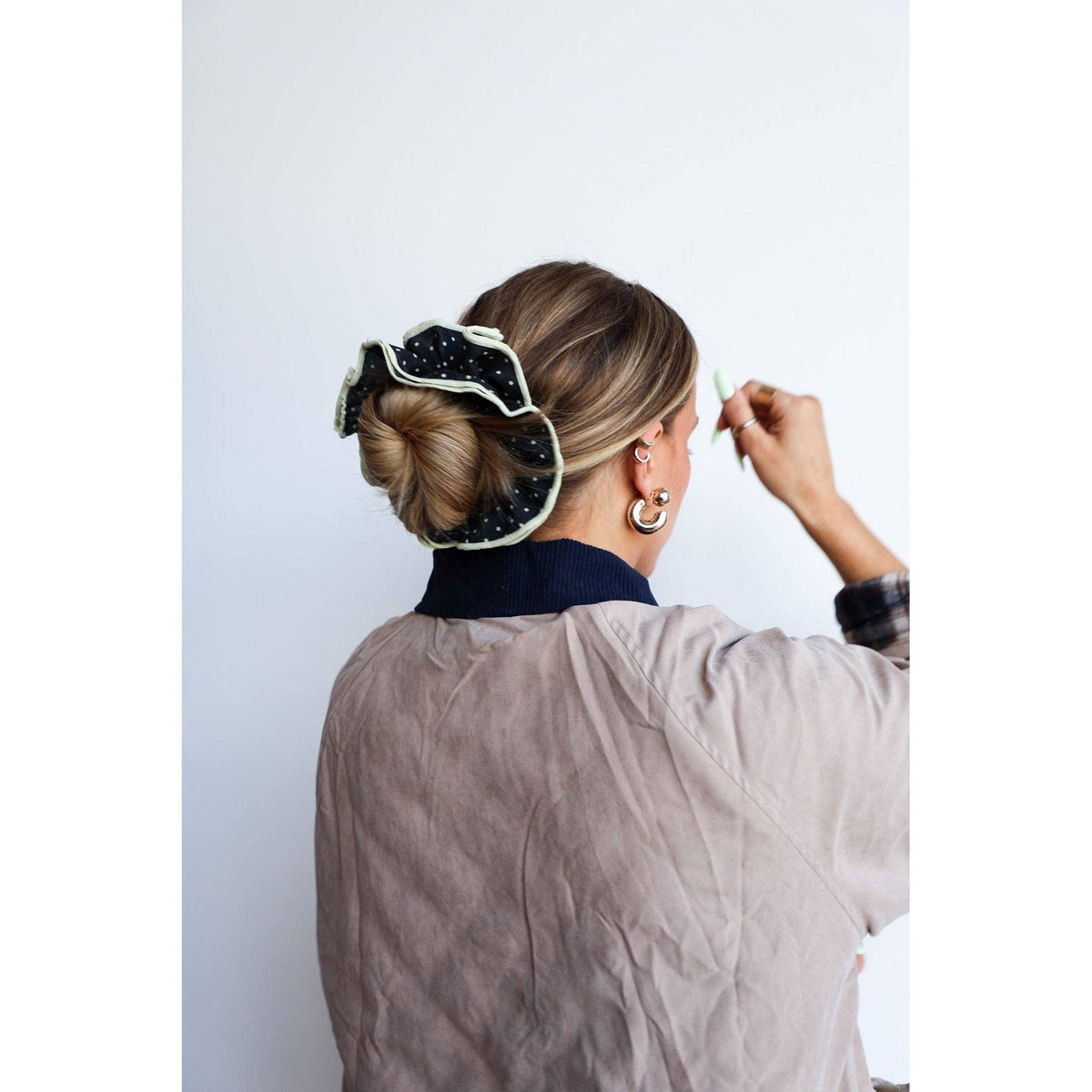 Polka Dot Scrunchie