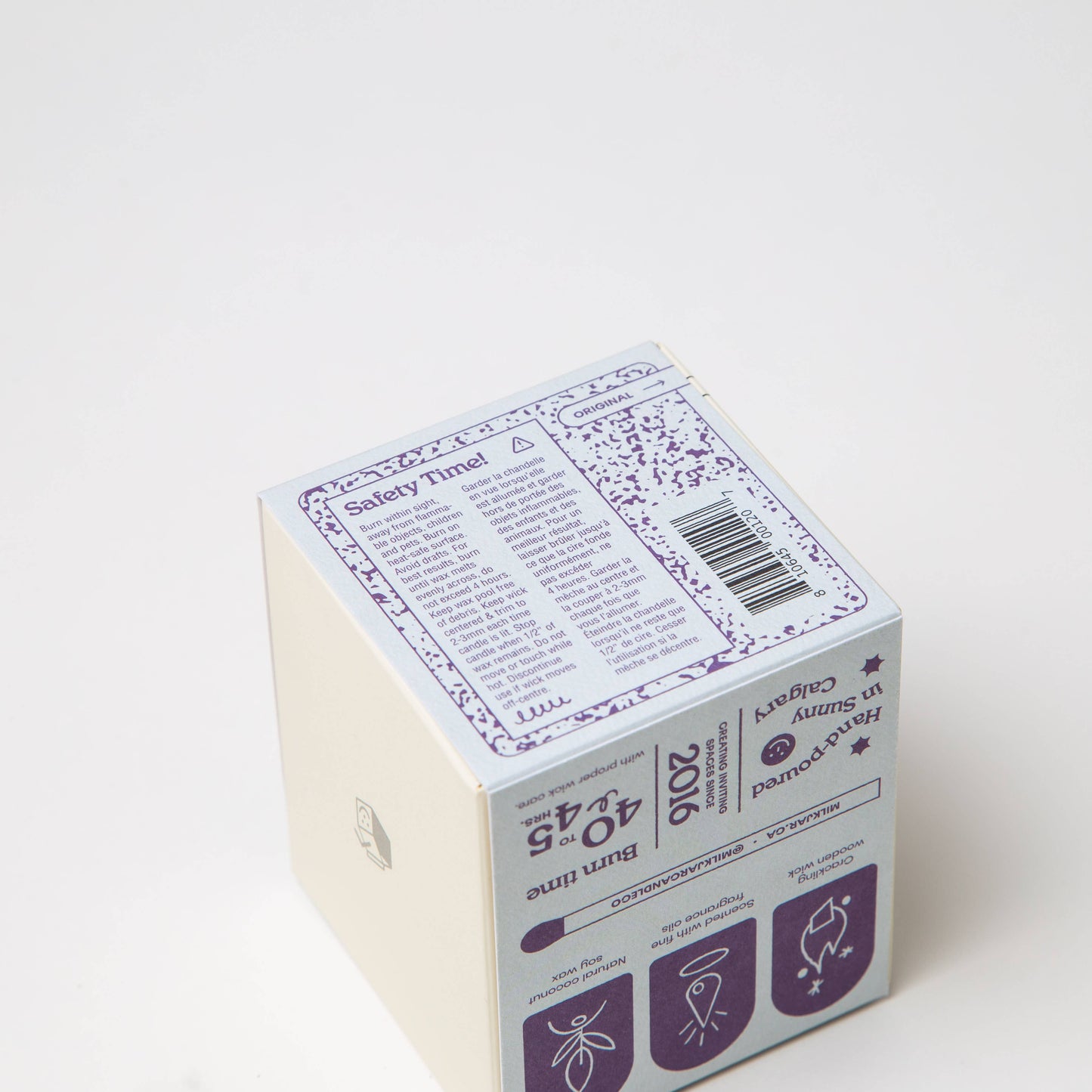 Blueberry Tea - Blueberry, Amber, Vanilla Coconut Soy Candle