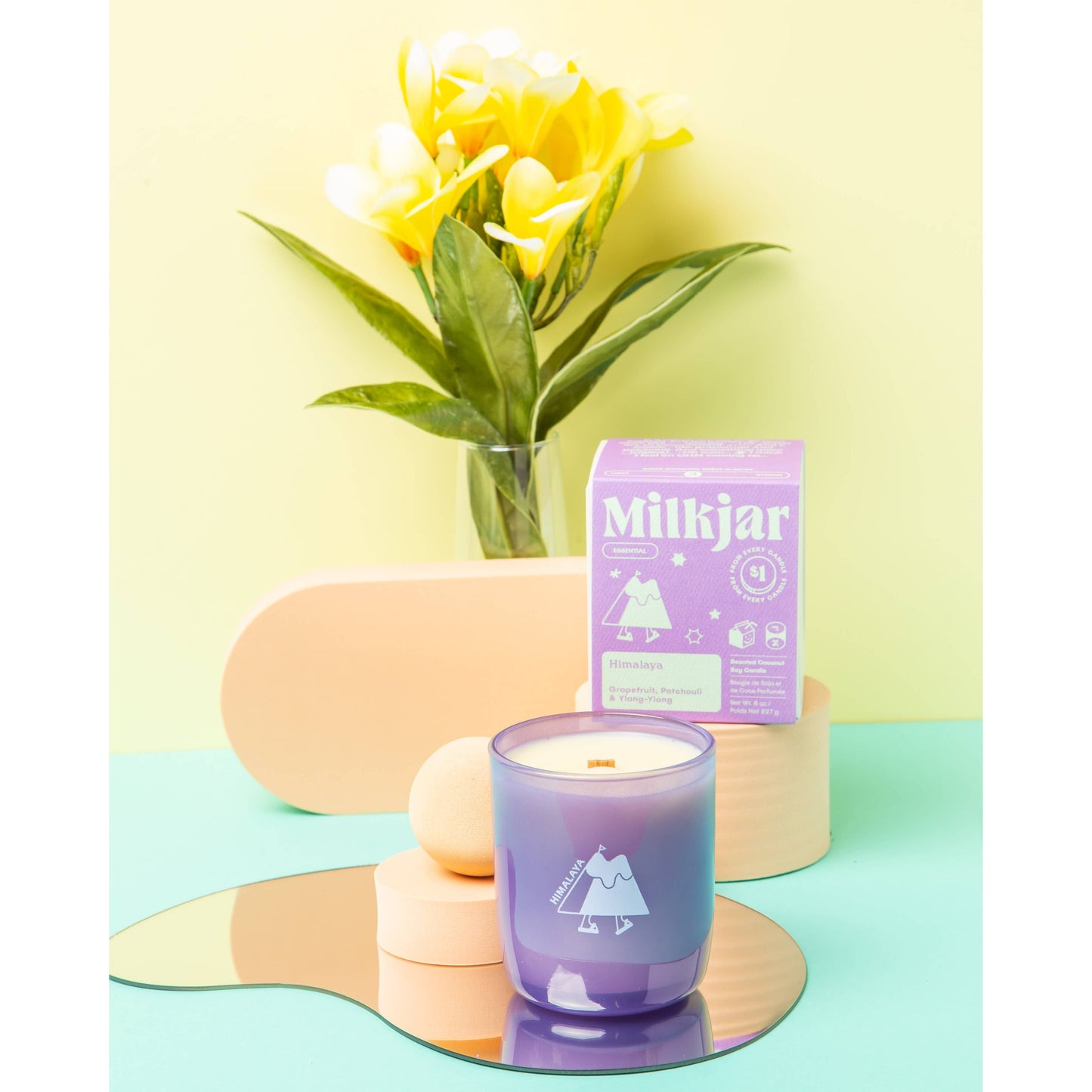 Himalaya - Essential Oil Coconut Soy 8oz Candle