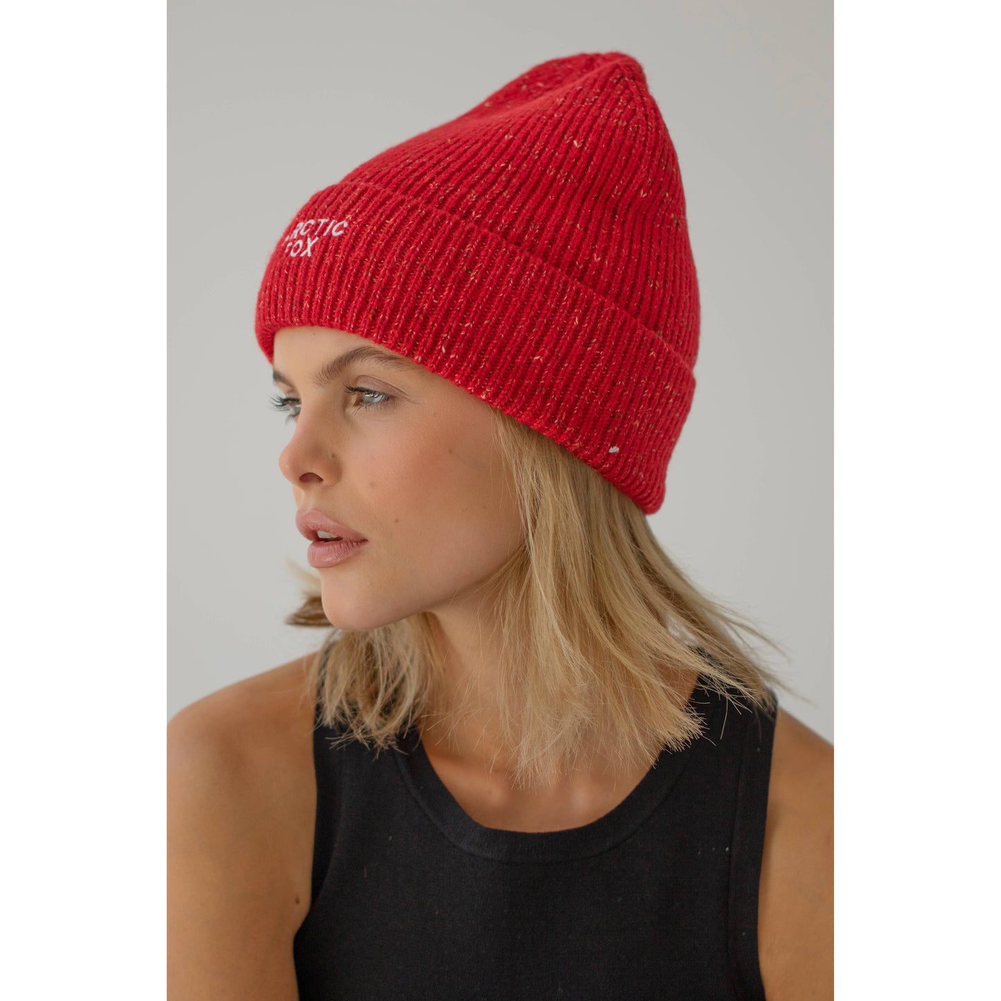 Firey Red Beanie