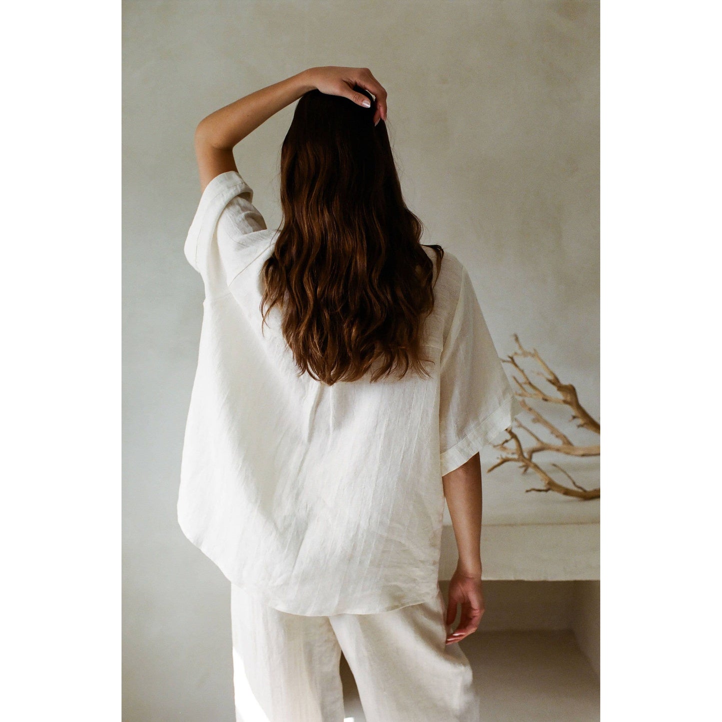 Loretta Linen Top