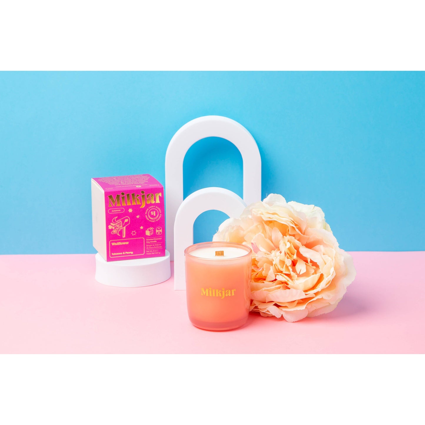 Wallflower - Tobacco & Peony Coconut Soy Candle