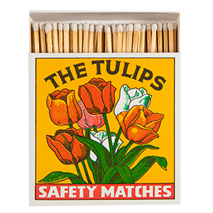 Tulips |  Square - Safety Matches