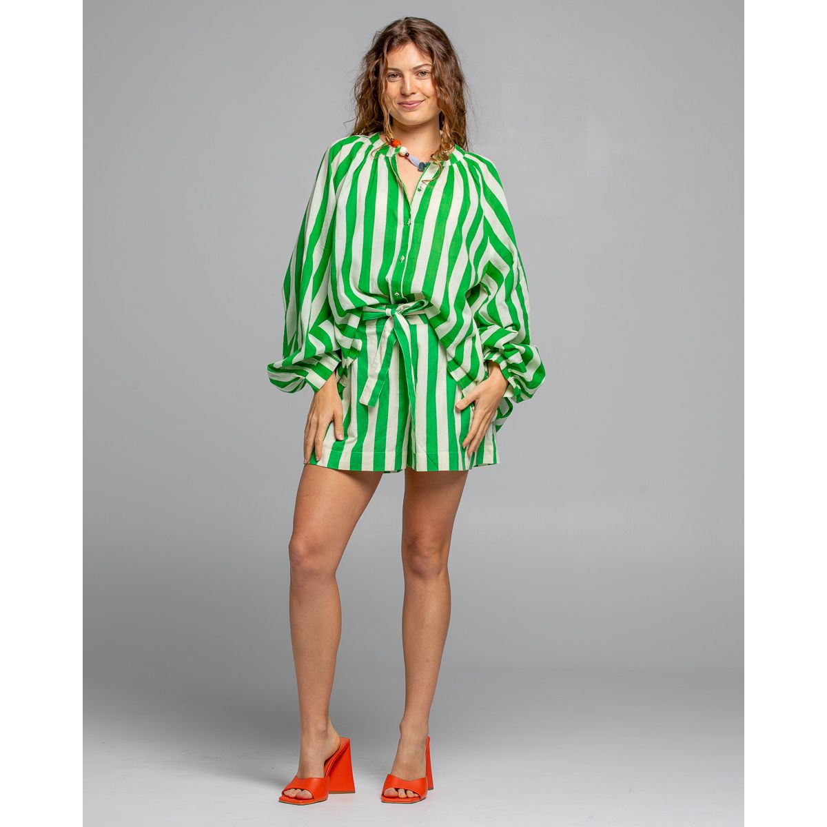 Apple Shirt - Apple Stripe
