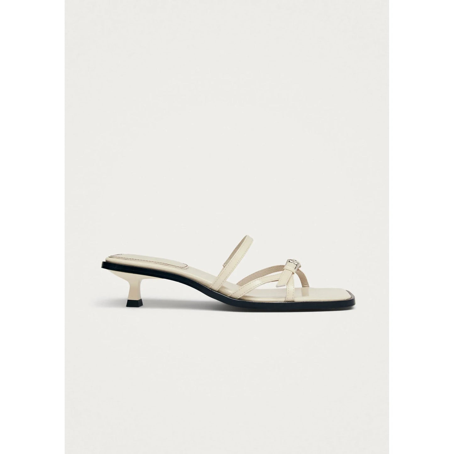 Liko Onix Cream Leather Sandals