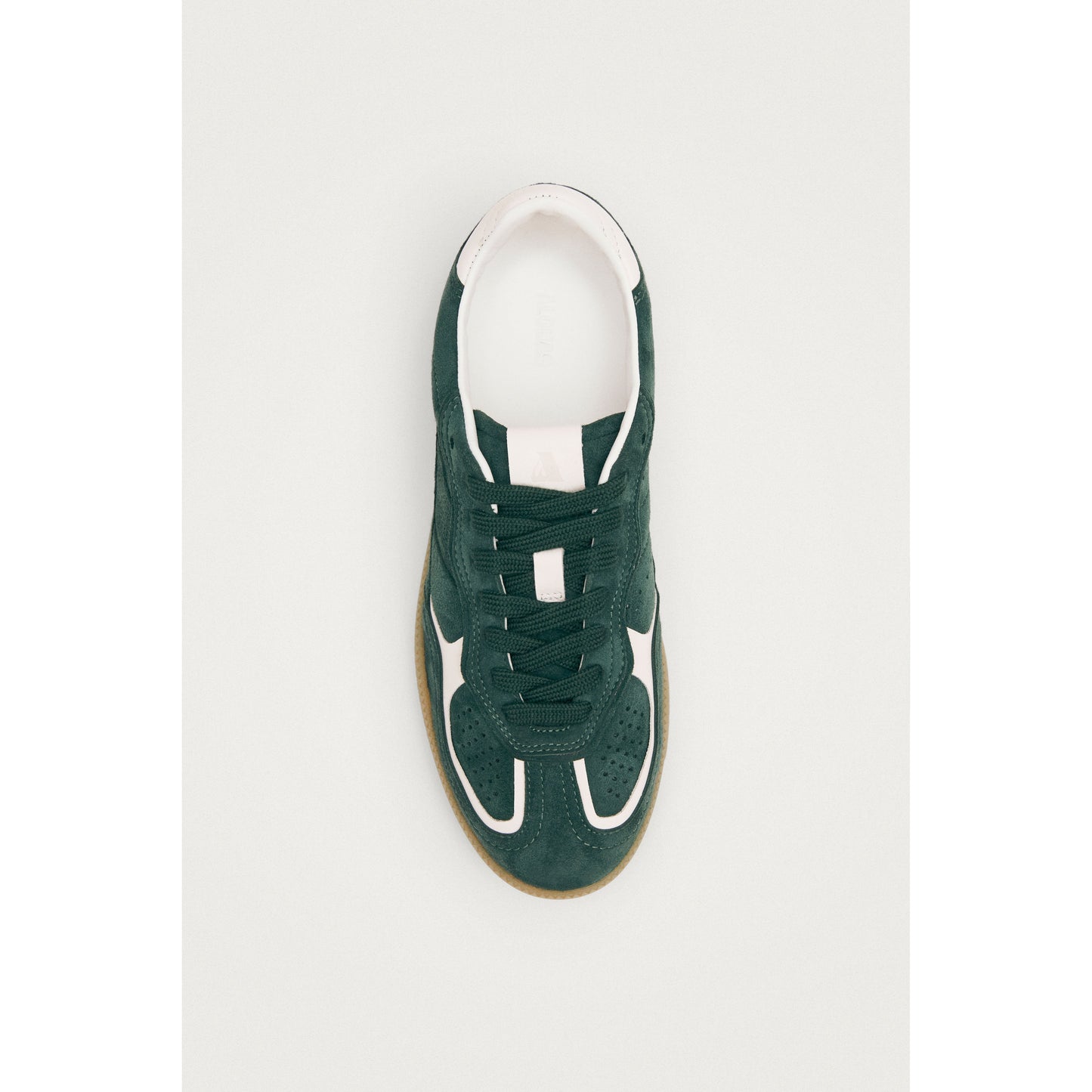 Tb.490 Rife Forest Green Leather Sneakers