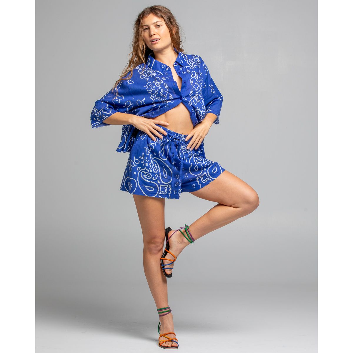 Colada Short - Bandana Deep Marine
