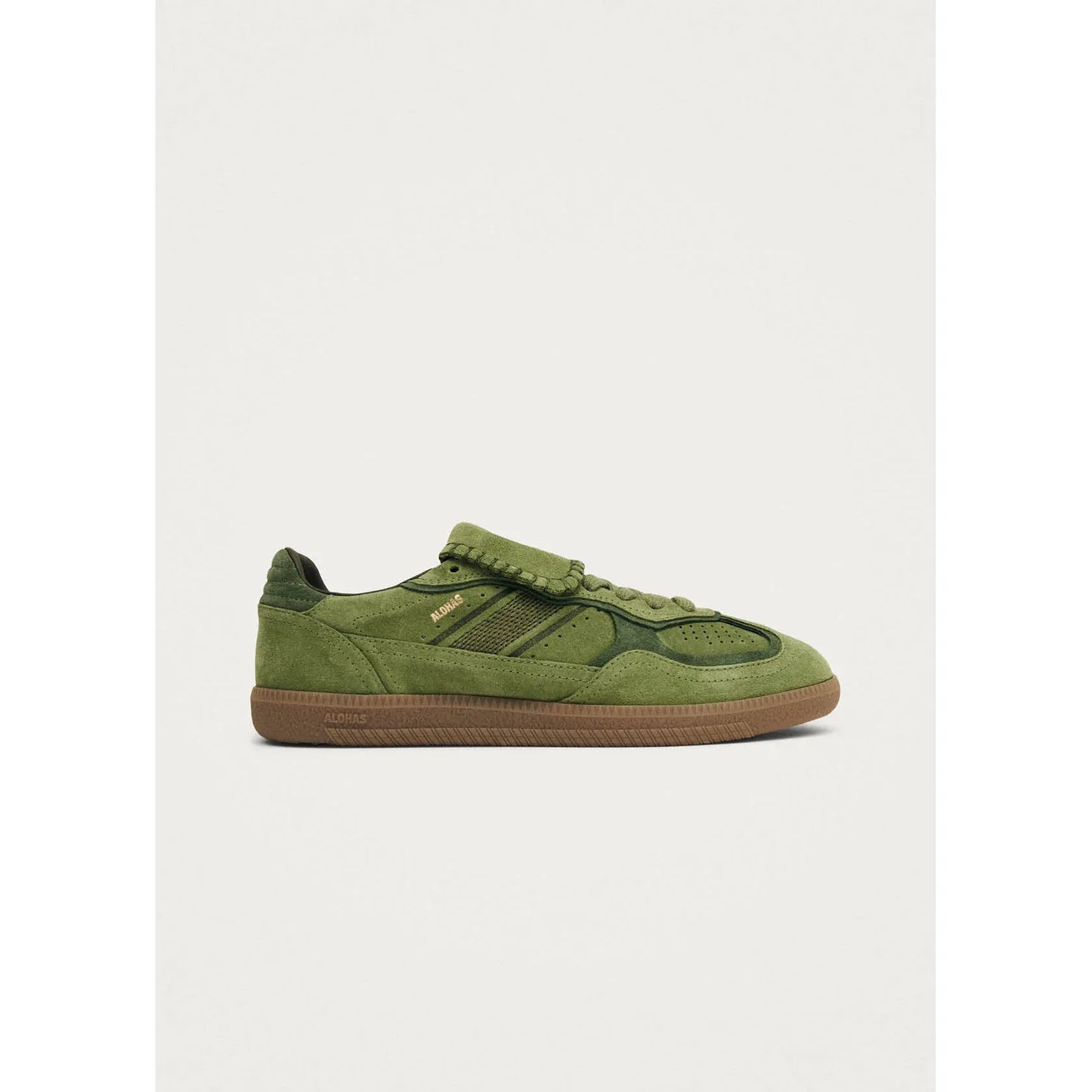 Tb.490 Club Suede Green Leather Sneakers