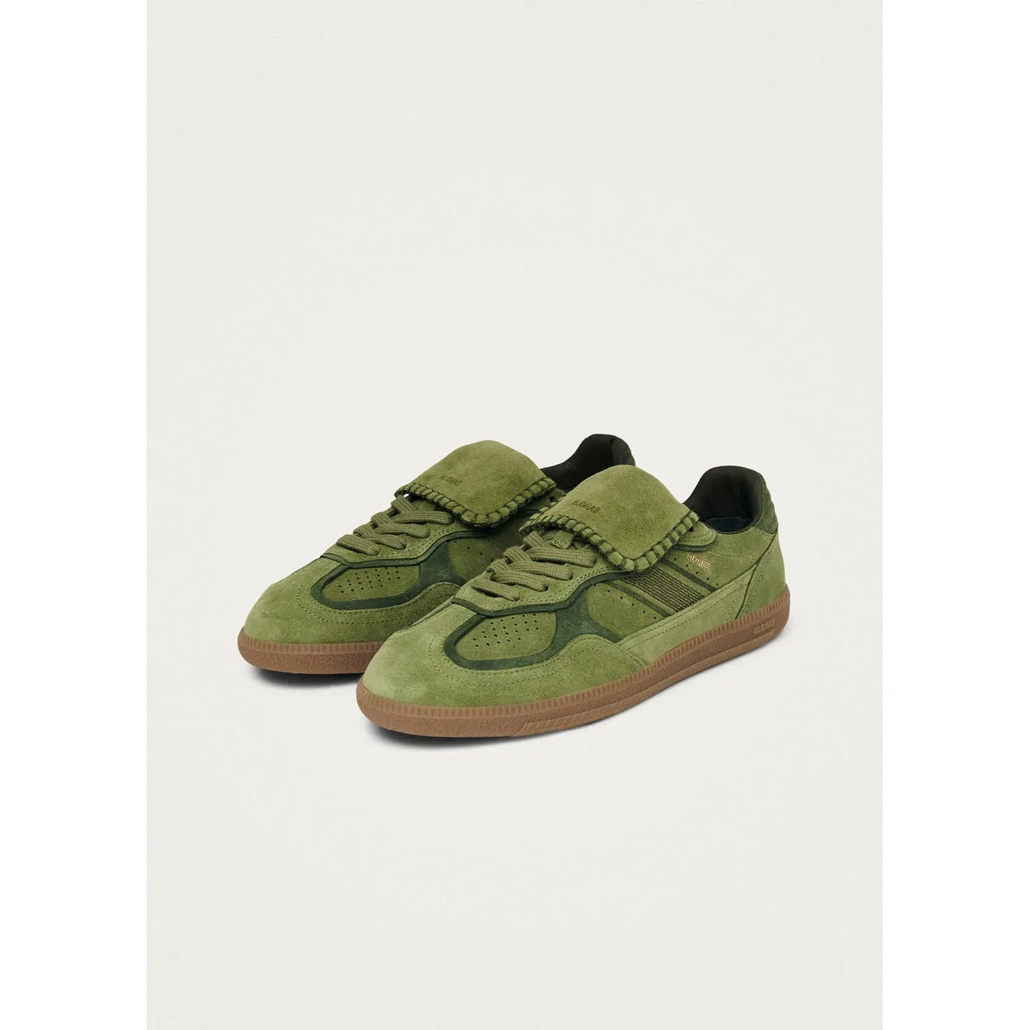 Tb.490 Club Suede Green Leather Sneakers