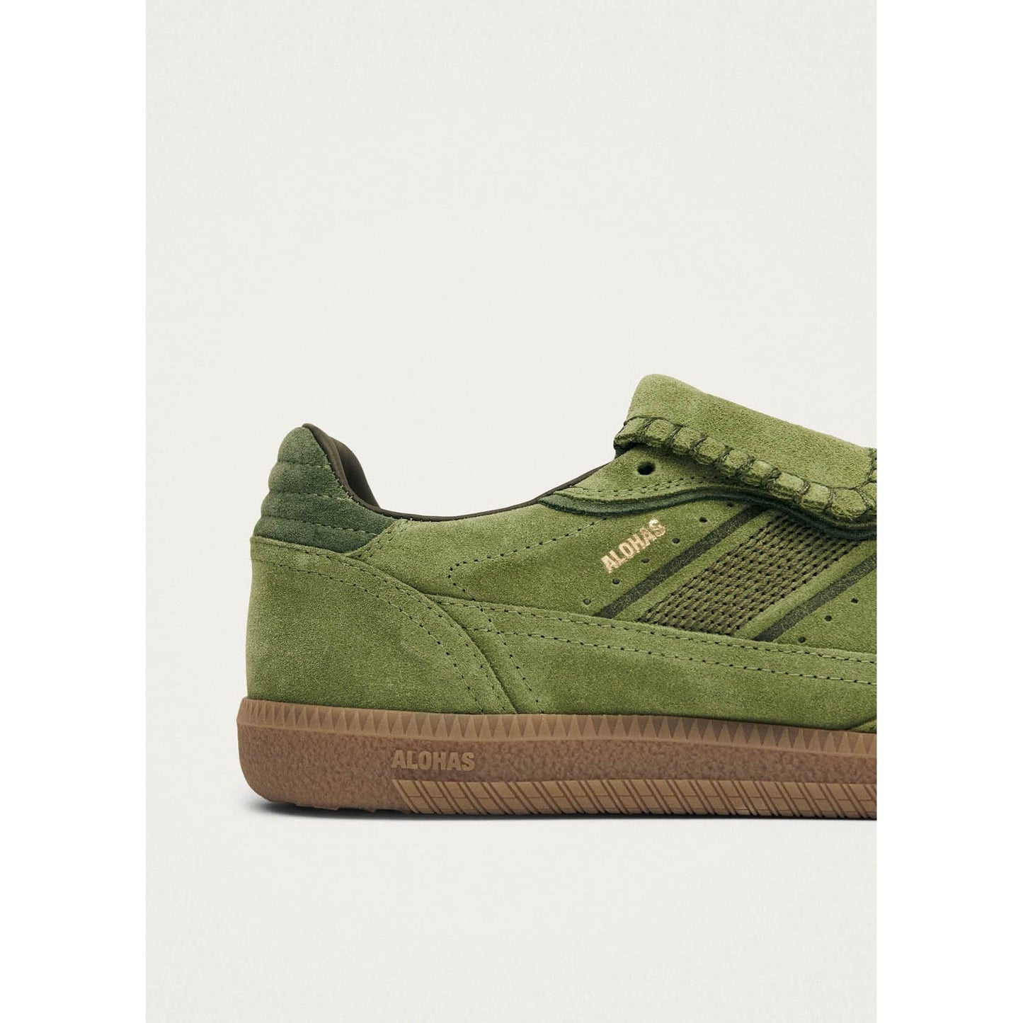 Tb.490 Club Suede Green Leather Sneakers