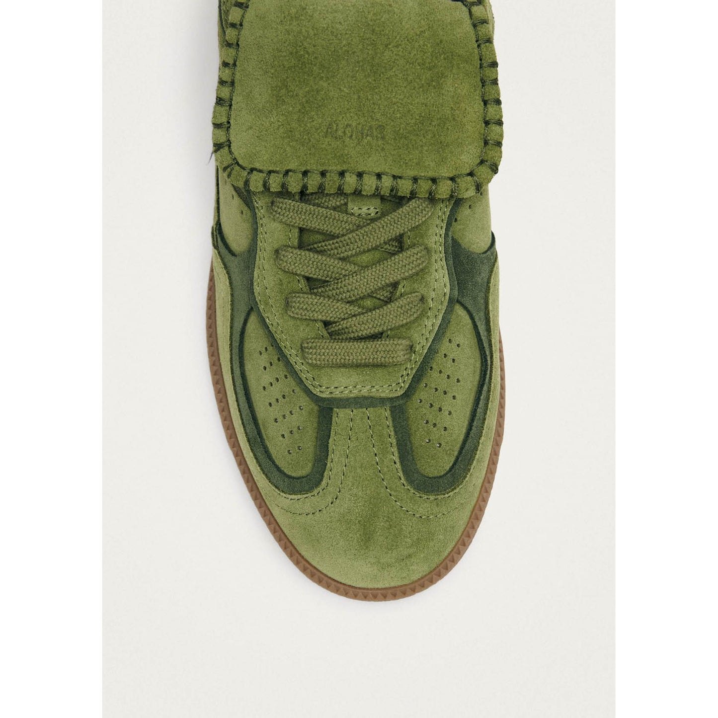 Tb.490 Club Suede Green Leather Sneakers
