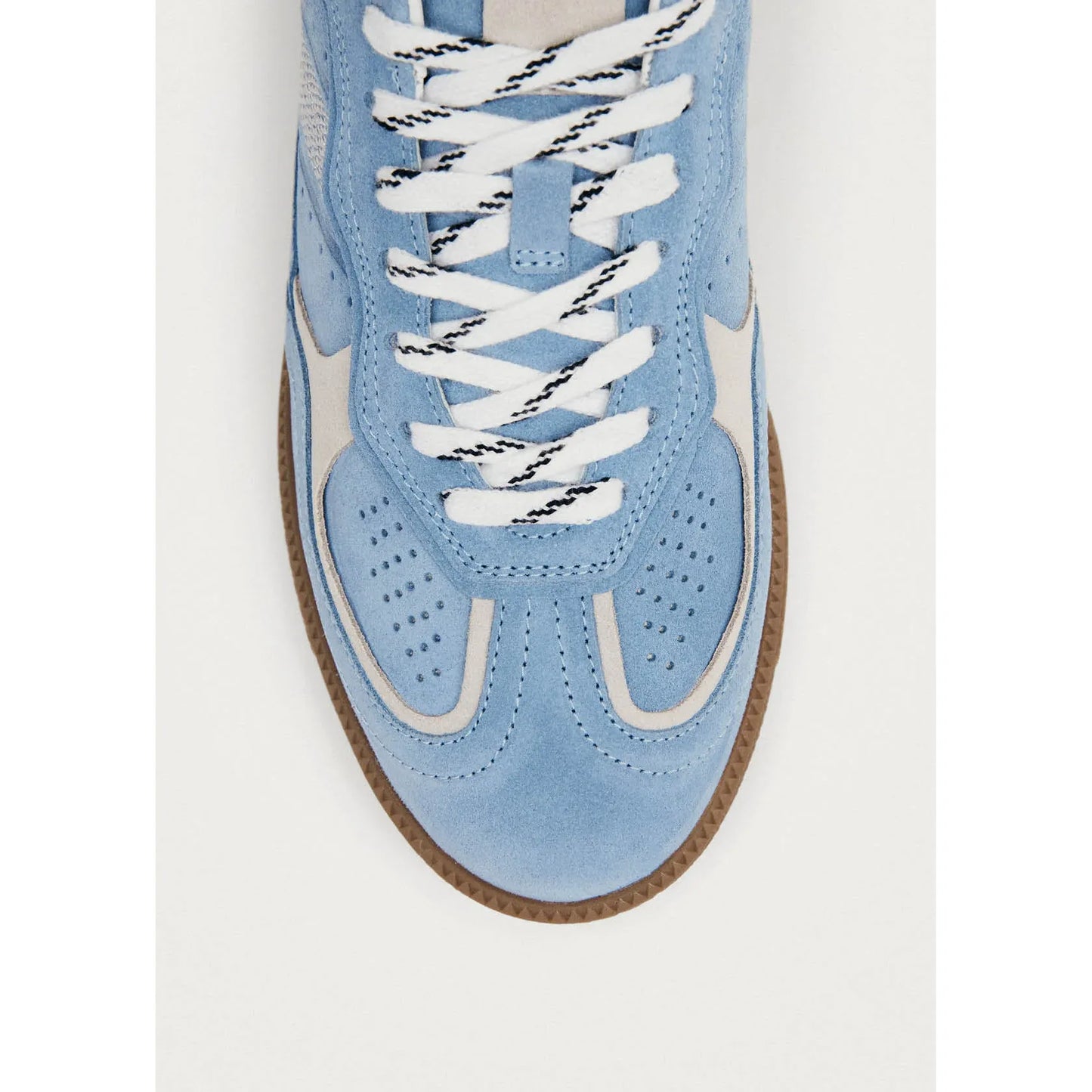 Tb.490 Rife Cornflower Blue Cream Leather Sneakers