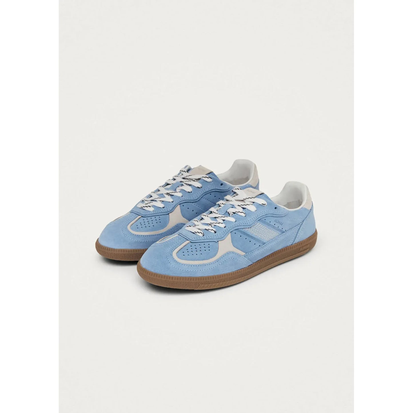 Tb.490 Rife Cornflower Blue Cream Leather Sneakers
