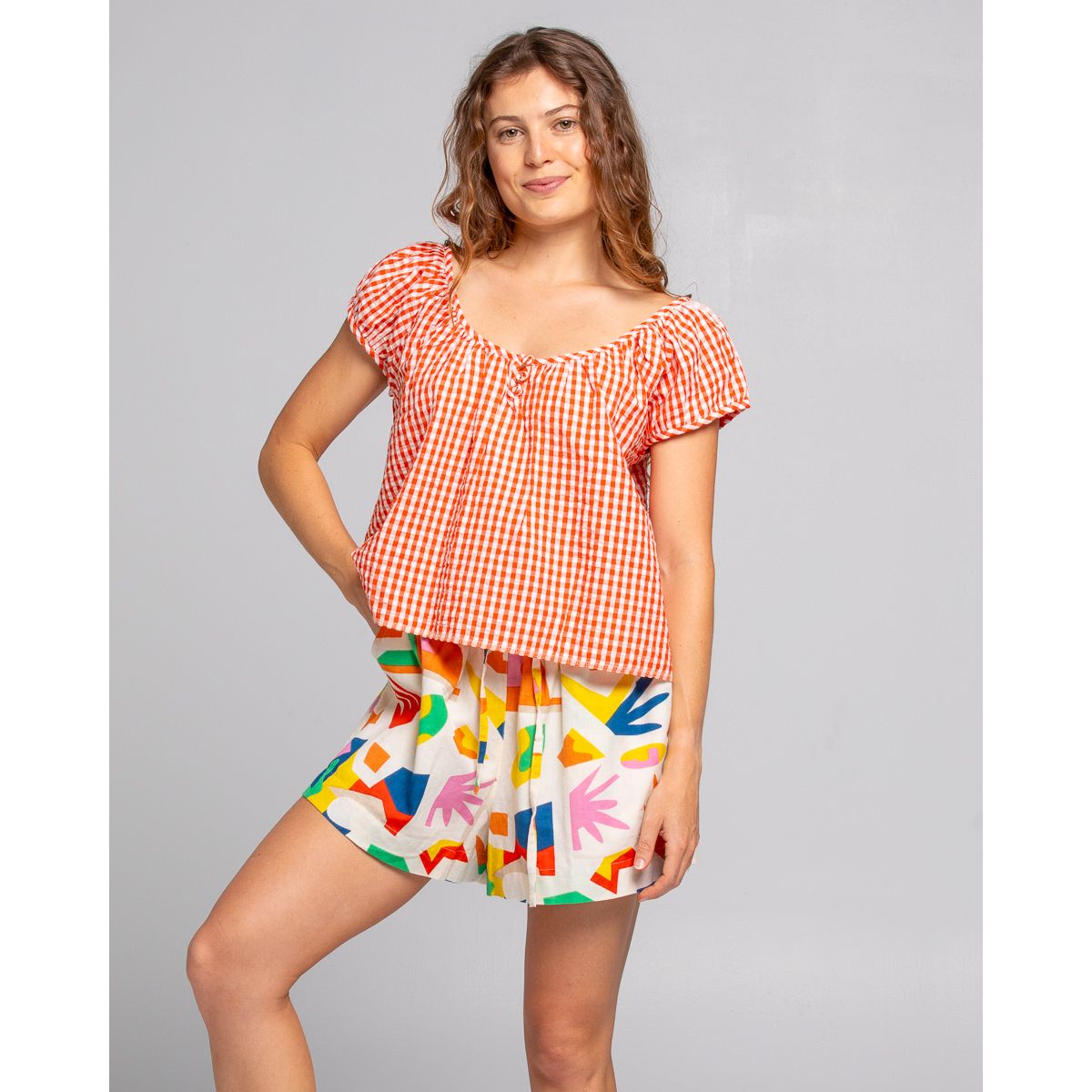 Julita Top - Chilli
